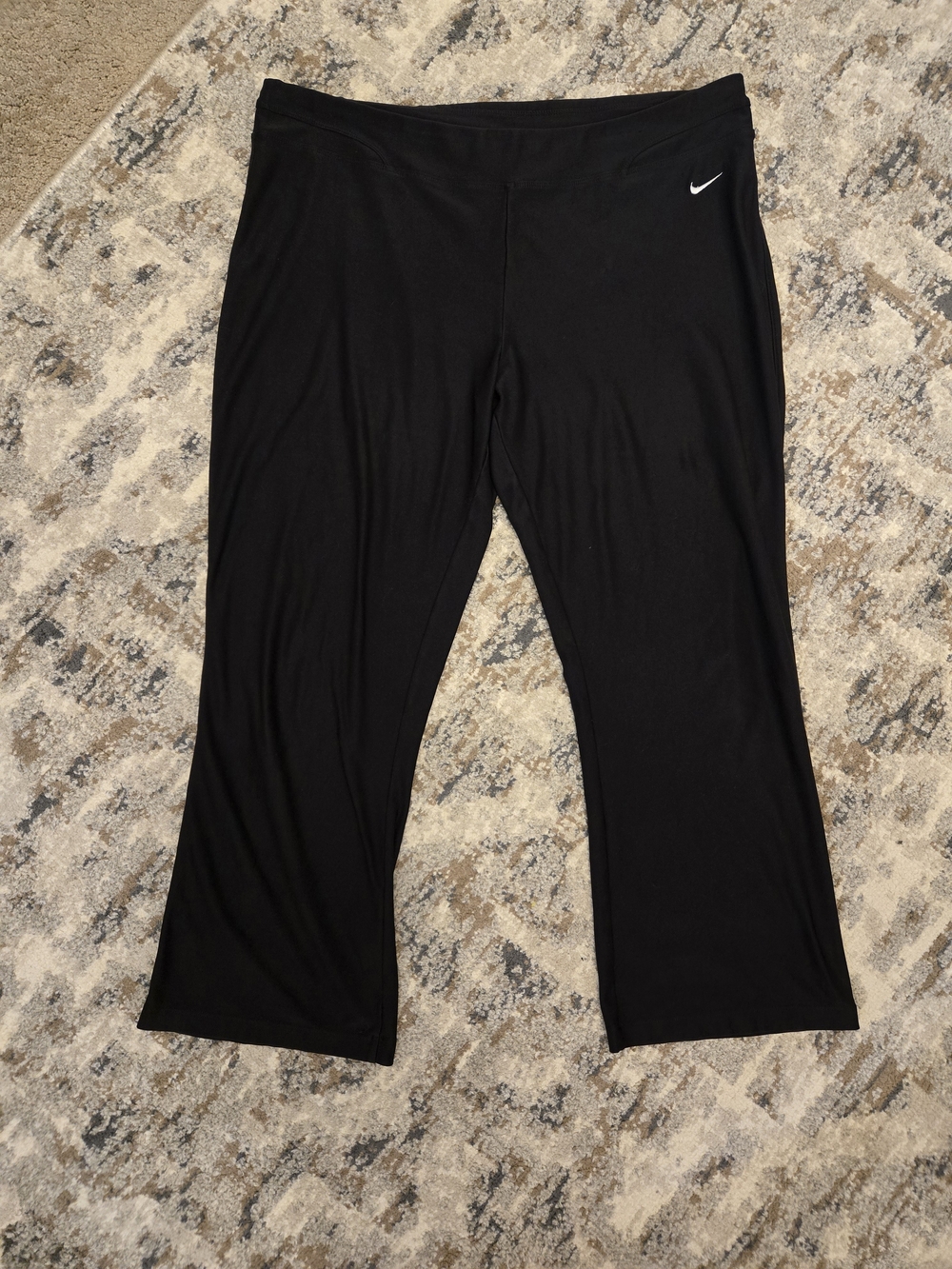 Nike Black Women’s Wide-Leg Athletic Pants